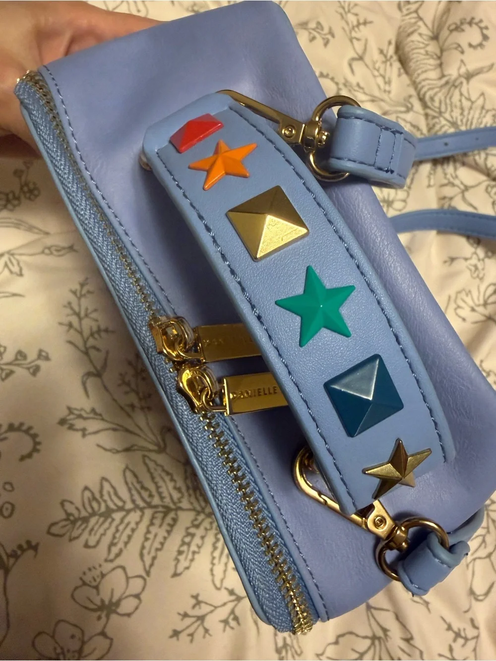 Danielle Nicole Lavender Star Wars Droids Crossbody Bag